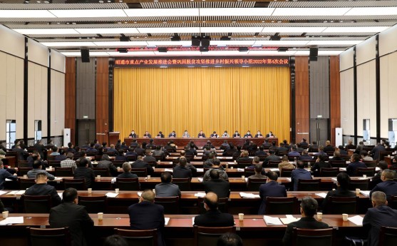 全市重点产业发展推进会暨巩固脱贫攻坚推进乡村振兴领导小组2022年第4次会议强调 深入学习贯彻党的二十大精神 坚定不移巩固成果大抓发展